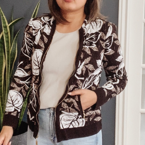 ST. John Yellow label Knit Hooded zip Sweater. Size‎ S - Picture 3 of 10